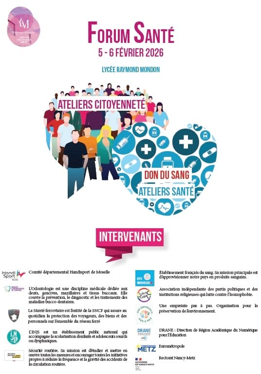Affiche forum sante